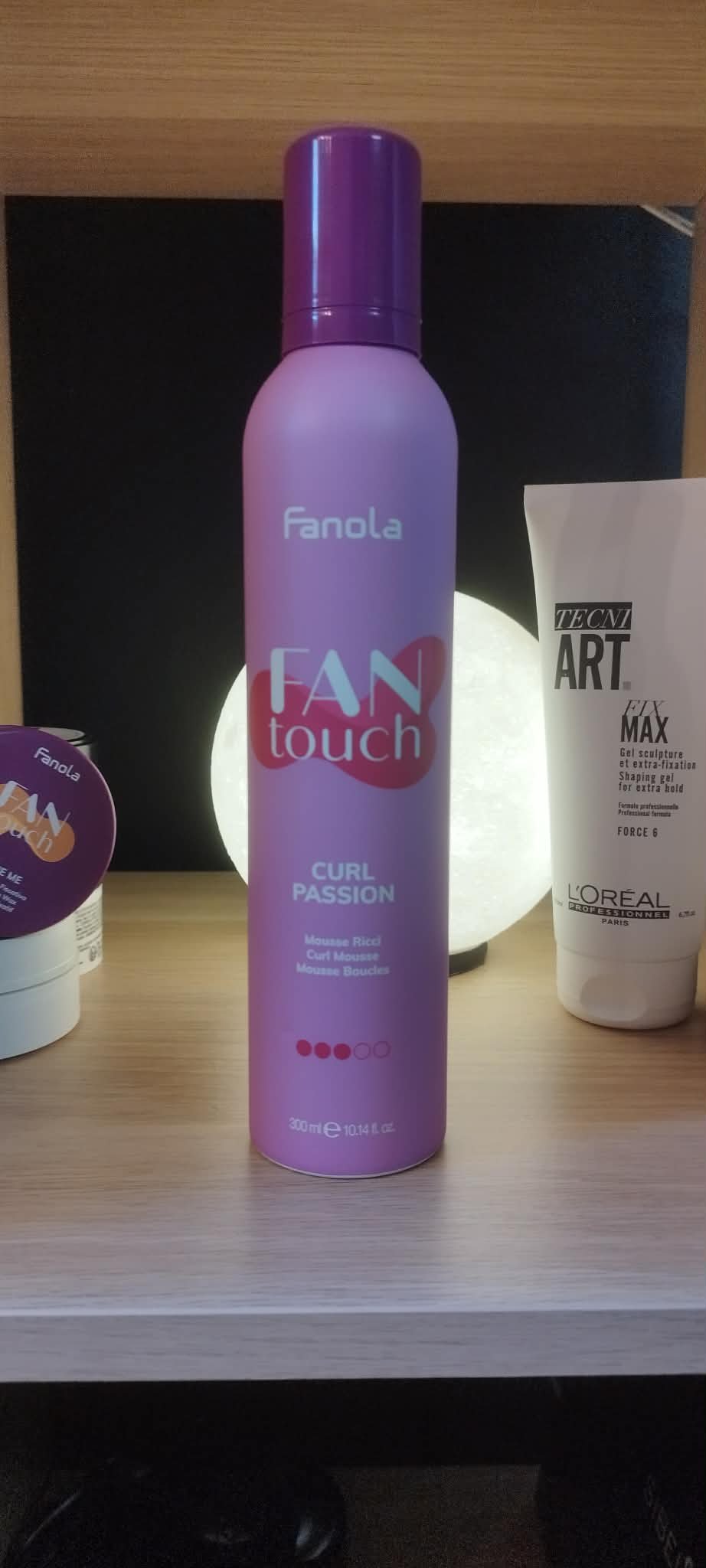 Fanola Curl Passion et L'Oréal Tecni Art